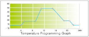 Temperature Programming Graph