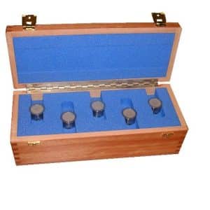 Calibrated permeability check plugs